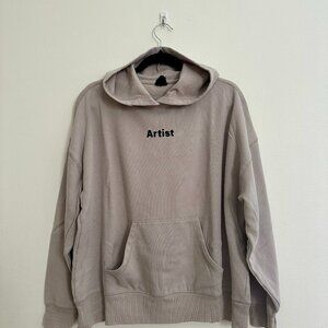 Pacsun Artist Hoodie Beige M